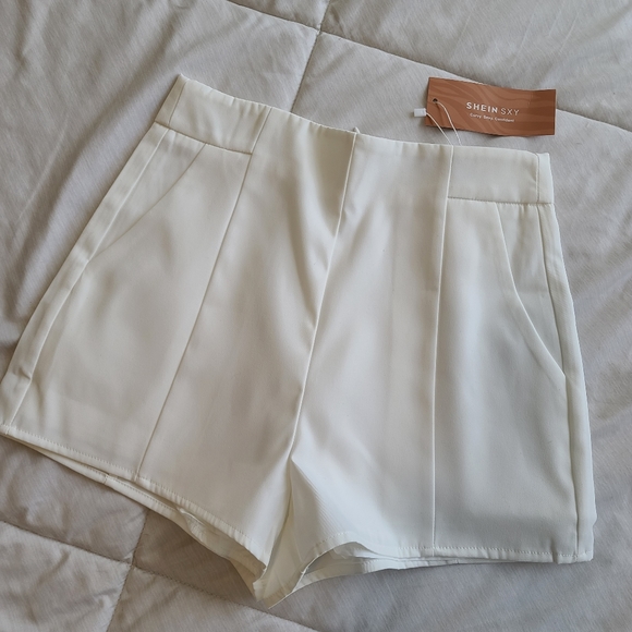 White Dress Shorts - Picture 6 of 6